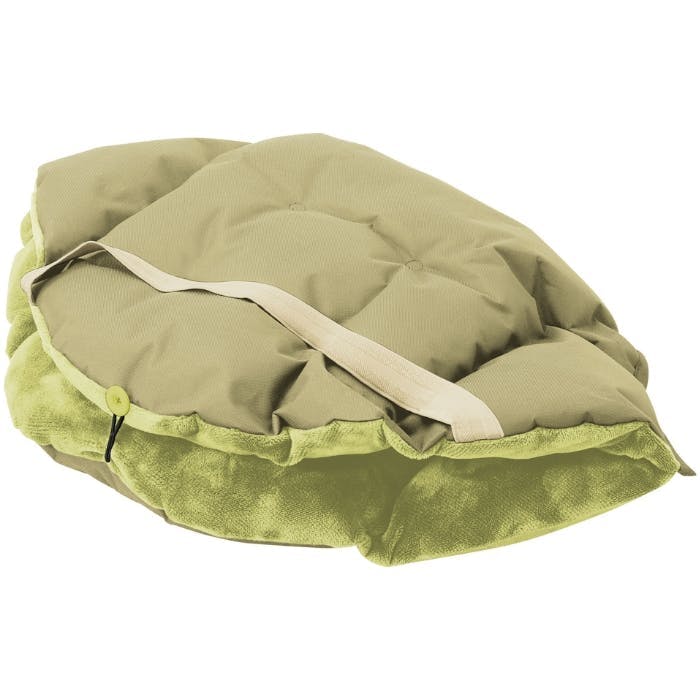 20544 腰までぽかぽかクッション(グリーン） 4573242551297