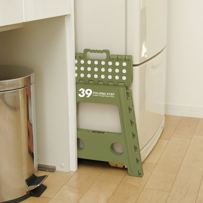30765 セノ・ビー LG39(オリーブ) 折りたたみ 踏み台 ステップ