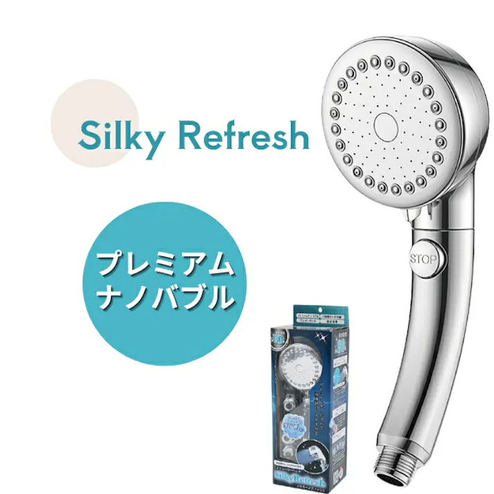 60172 シャワーヘッド シルキーリフレッシュ 4573242550726