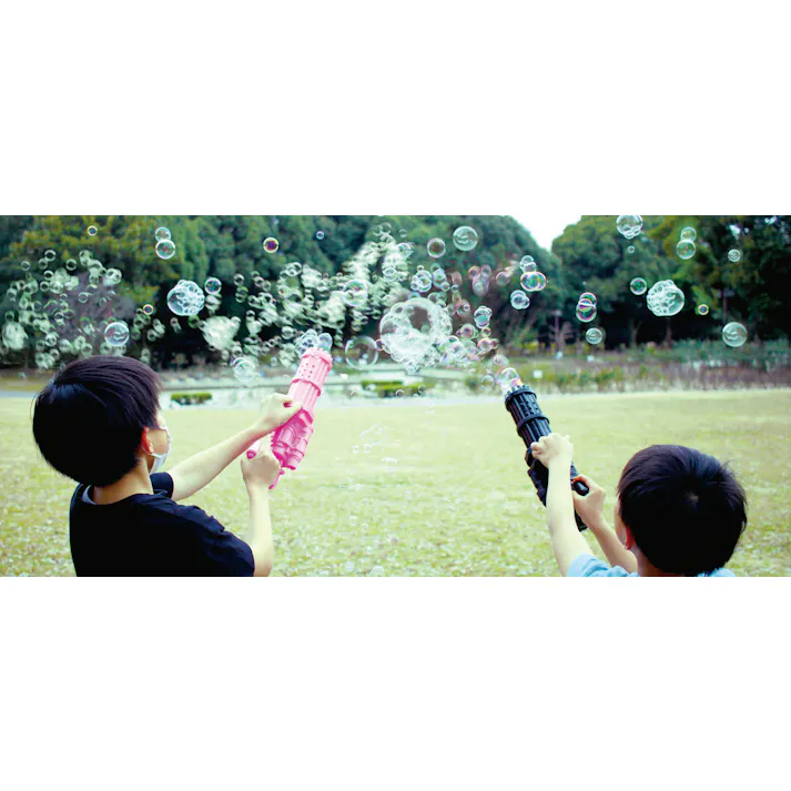 90067 炸裂電動バブルガトリング ヘビー(ブラック) 4573242548761