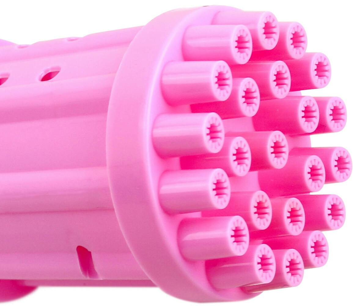 90068 炸裂電動バブルガトリング ヘビー(ピンク) 4573242548778