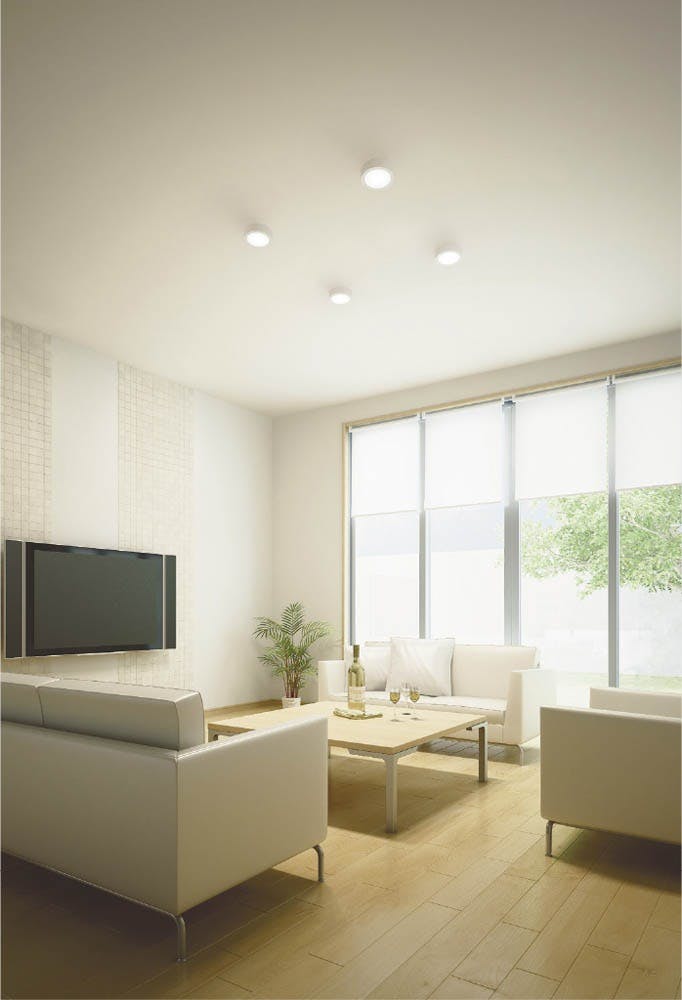 コイズミ照明 小型LEDシーリングライト 白熱球60W相当 電球色：AH50425