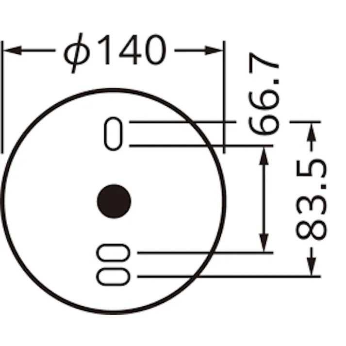 オーデリック LEDバスルームライト 非調光 防湿型 60W相当 オフホワイト色 電球色 OW269051LR 4549727107327