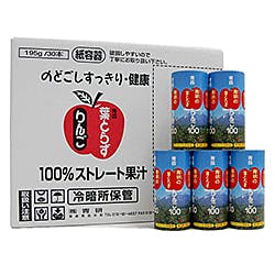 青森の味!りんごジュース 100% 葉とらずりんご100(195g×30本) 目安在庫=△ その他 飲料 青森の味!りんごジュース 100% 葉とらずりんご100(195g×30本) 目安在庫=△ その他 飲料