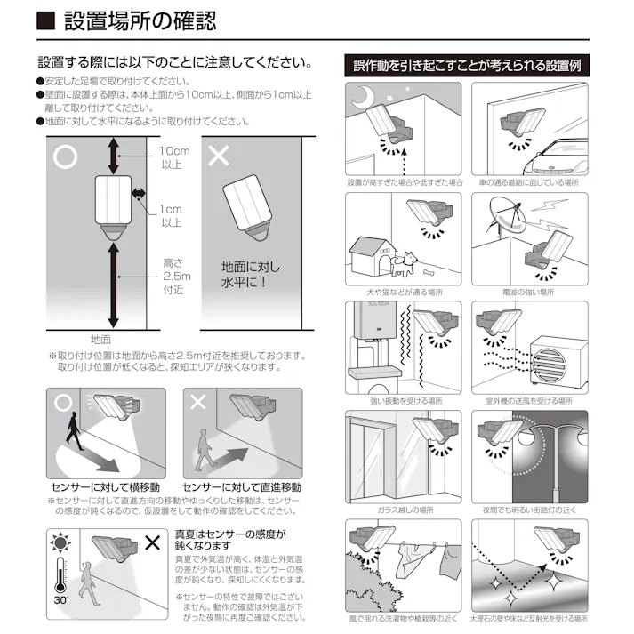 大進 センサーライト AC 100V コンセント式 屋外用 2灯式 LED 防雨 人感 暗くなると点灯 防犯ライト DLA-17T200
