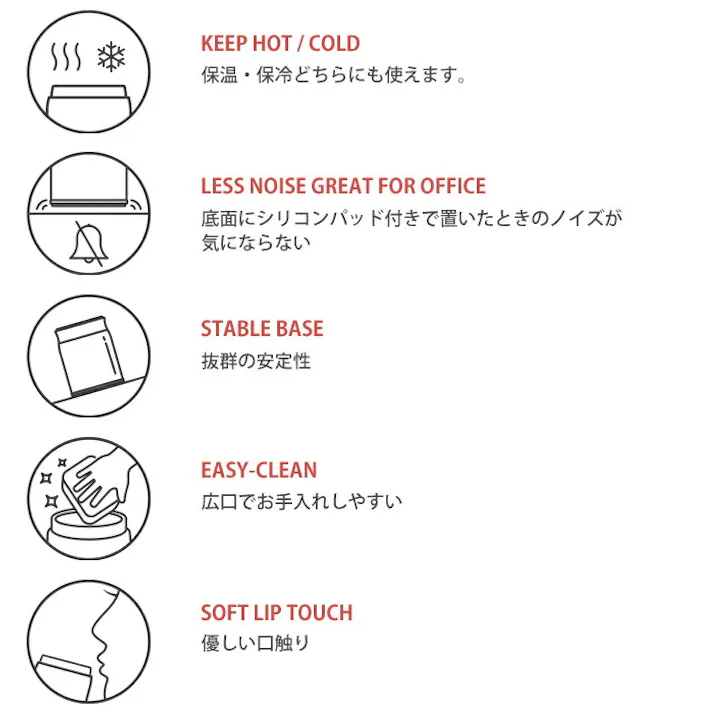 ルピナス スープ&フードジャー 400ml 真空断熱 保温 保冷 ステンレス ピンクゴールド MOMO concept モモコンセプト 百麦【スープジャー ランチボックス ランチジャー 女性 弁当箱 フルーツケース 真空二重構造】 マシュマロホワイト