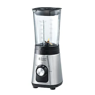 ラッセルホブス ベーシックブレンダー 500ml ガラス容器 Russell Hobbs 2300JP【電動 ミキサー ジューサー ブレンダー 氷も砕ける コンパクト スリム スムージー 氷対応 小型 洗いやすい 300W キッチン家電】