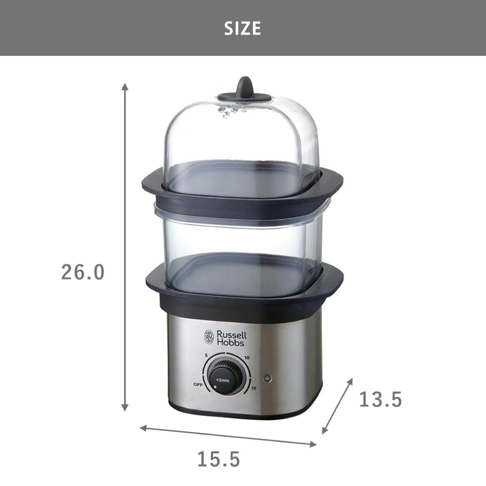 ラッセルホブス クイックミニスチーマー Russell Hobbs 3000JP【蒸し器