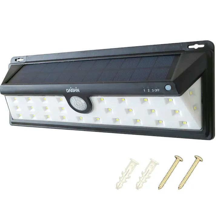 センサーライト 屋外 マグネット 屋外用 ソーラー DLS-NWL003 LEDライト ソーラーパネル ソーラーライト 4939736903100