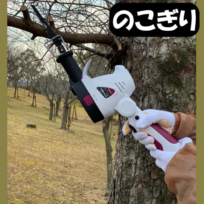 4WAYガーデンマジック ヘッジトリマー 芝刈り ノコギリ 土起こし 高枝 充電式 バッテリー式 4570000081669