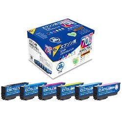 ジット エプソン(EPSON)対応 リサイクル インクカートリッジ IC6CL70L 増量 メーカー在庫品 パソコン・周辺機器 ジット エプソン(EPSON)対応 リサイクル インクカートリッジ IC6CL70L 増量 メーカー在庫品 パソコン・周辺機器