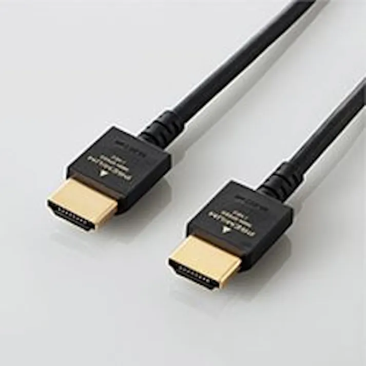 HDMIケーブル Premium やわらか 2.0m ブラック DH-HDP14EY20BK メーカー在庫品