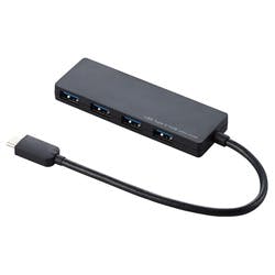 USBHUB3.1 Gen1 Type-C Aメス4ポート バスパワー 15cmケーブル ブラック パソコン・周辺機器 USBHUB3.1 Gen1 Type-C Aメス4ポート バスパワー 15cmケーブル ブラック パソコン・周辺機器
