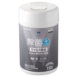 除菌 ウイルス除去ウェットクリーニングティッシュ ボトル 110枚 パソコン・周辺機器 除菌 ウイルス除去ウェットクリーニングティッシュ ボトル 110枚 パソコン・周辺機器
