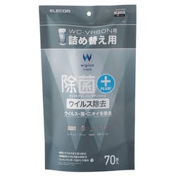 除菌 ウイルス除去ウェットクリーニングティッシュ 70枚 詰め替え用 パソコン・周辺機器 除菌 ウイルス除去ウェットクリーニングティッシュ 70枚 詰め替え用 パソコン・周辺機器