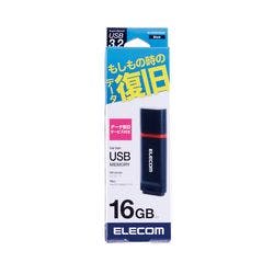 USBメモリー USB3.2(Gen1) キャップ式 復旧サービス付 16GB ブラック メーカー在庫品 記録メディア・記録媒体 USBメモリー USB3.2(Gen1) キャップ式 復旧サービス付 16GB ブラック メーカー在庫品 記録メディア・記録媒体