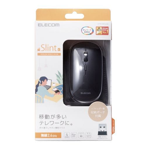 超軽量設計 BlueLEDマウス 薄型 無線 4ボタン ポーチ付 かわいい おしゃれ ブラック メーカー在庫品 マウス・キーボード・入力機器 超軽量設計 BlueLEDマウス 薄型 無線 4ボタン ポーチ付 かわいい おしゃれ ブラック メーカー在庫品 マウス・キーボード・入力機器