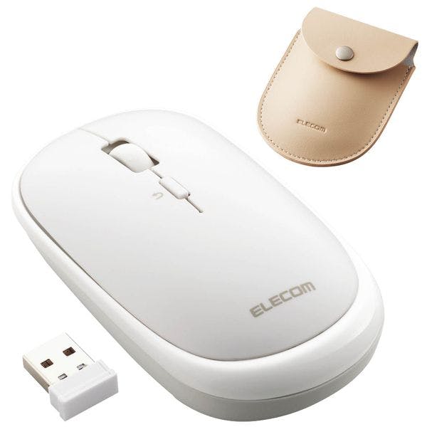 超軽量設計 BlueLEDマウス 薄型 無線 4ボタン ポーチ付 かわいい おしゃれ ホワイト メーカー在庫品 マウス・キーボード・入力機器 超軽量設計 BlueLEDマウス 薄型 無線 4ボタン ポーチ付 かわいい おしゃれ ホワイト メーカー在庫品 マウス・キーボード・入力機器