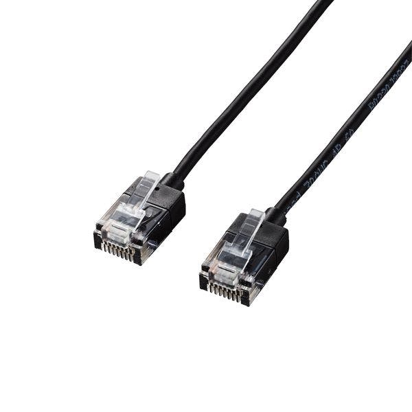 LANケーブル/CAT6A/スーパースリム/1.0m/ブラック メーカー在庫品 パソコン・周辺機器 LANケーブル/CAT6A/スーパースリム/1.0m/ブラック メーカー在庫品 パソコン・周辺機器