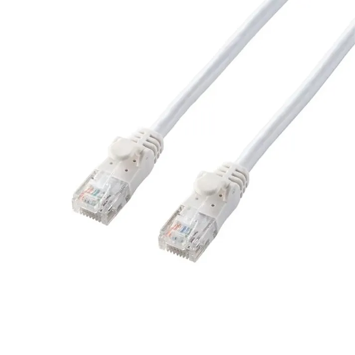やわらかLANケーブル/CAT6A/7.0m/ホワイト メーカー在庫品