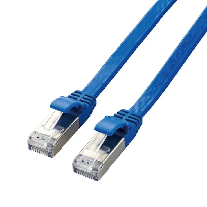 Cat7 LANケーブル 5m ブルー メーカー在庫品