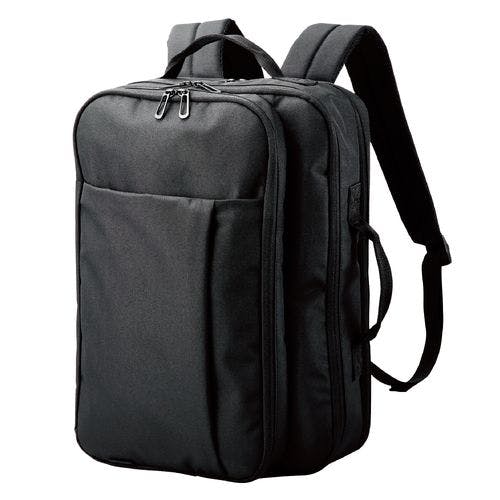 キャリングバッグ/ビジネスバックパック/2way/15.6インチ/ブラック パソコン・周辺機器 キャリングバッグ/ビジネスバックパック/2way/15.6インチ/ブラック パソコン・周辺機器