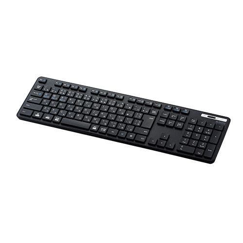 キーボード ワイヤレス Bluetooth 抗菌 薄型 ワイヤレスキーボード フルキーボード メンブレン式 ブラック メーカー在庫品 マウス・キーボード・入力機器 キーボード ワイヤレス Bluetooth 抗菌 薄型 ワイヤレスキーボード フルキーボード メンブレン式 ブラック メーカー在庫品 マウス・キーボード・入力機器