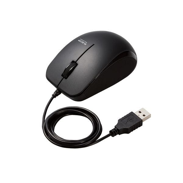 マウス 有線 抗菌 ブルーLED 3ボタン Mサイズ ケーブル長1m ブラック メーカー在庫品 マウス・キーボード・入力機器 マウス 有線 抗菌 ブルーLED 3ボタン Mサイズ ケーブル長1m ブラック メーカー在庫品 マウス・キーボード・入力機器