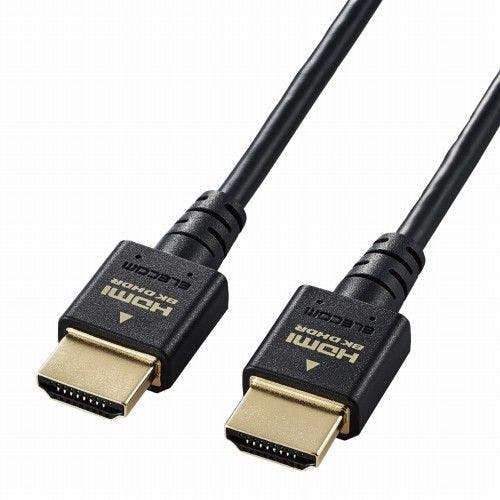 HDMIケーブル/HDMI2.1/ウルトラハイスピード/スリム/1.5m/ブラック メーカー在庫品 パソコン・周辺機器 HDMIケーブル/HDMI2.1/ウルトラハイスピード/スリム/1.5m/ブラック メーカー在庫品 パソコン・周辺機器