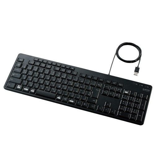 フルキーボード 有線 USB接続 静音 抗菌 ブラック メーカー在庫品 マウス・キーボード・入力機器 フルキーボード 有線 USB接続 静音 抗菌 ブラック メーカー在庫品 マウス・キーボード・入力機器