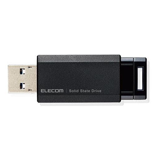 SSD 外付け ポータブル 500GB 小型 ノック式 USB3.2(Gen1)対応 ブラック PS4/PS4Pro/PS5 メーカー在庫品 外付けドライブ・ストレージ SSD 外付け ポータブル 500GB 小型 ノック式 USB3.2(Gen1)対応 ブラック PS4/PS4Pro/PS5 メーカー在庫品 外付けドライブ・ストレージ