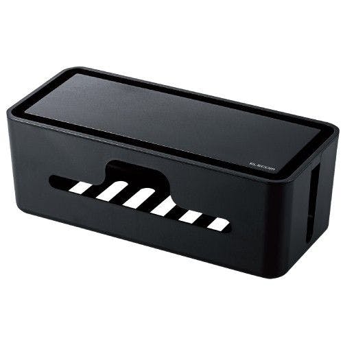 スタンド付きケーブルボックス 小 ブラック メーカー在庫品 パソコン・周辺機器 スタンド付きケーブルボックス 小 ブラック メーカー在庫品 パソコン・周辺機器