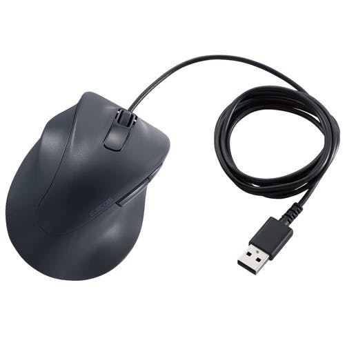 有線マウス 静音 5ボタン 左手専用 抗菌 Sサイズ 小型 EX-G ブラック メーカー在庫品 マウス・キーボード・入力機器 有線マウス 静音 5ボタン 左手専用 抗菌 Sサイズ 小型 EX-G ブラック メーカー在庫品 マウス・キーボード・入力機器