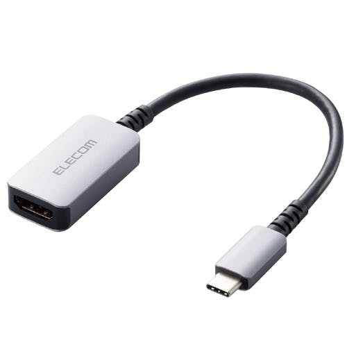 変換アダプター (USB Type-C to HDMI) ミラーリング マルチディスプレイ対応 4K 60Hz 断線ニ強イ シルバー メーカー在庫品 パソコン・周辺機器 変換アダプター (USB Type-C to HDMI) ミラーリング マルチディスプレイ対応 4K 60Hz 断線ニ強イ シルバー メーカー在庫品 パソコン・周辺機器