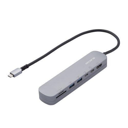 USB TypeC ドッキングステーション ハブ PD 85W出力 USB-C×2 USB-A×2 HDMI×1 SD+microSD×1 メーカー在庫品 パソコン・周辺機器 USB TypeC ドッキングステーション ハブ PD 85W出力 USB-C×2 USB-A×2 HDMI×1 SD+microSD×1 メーカー在庫品 パソコン・周辺機器