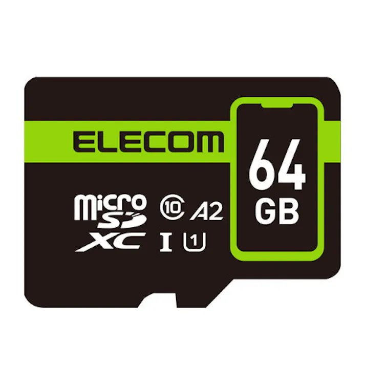 スマホ用 microSDXC メモリカード 64GB メーカー在庫品