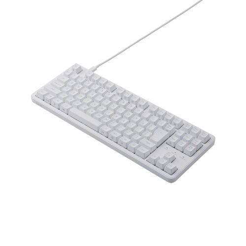 有線メカニカルテンキーレスキーボード ホワイト メーカー在庫品 マウス・キーボード・入力機器 有線メカニカルテンキーレスキーボード ホワイト メーカー在庫品 マウス・キーボード・入力機器