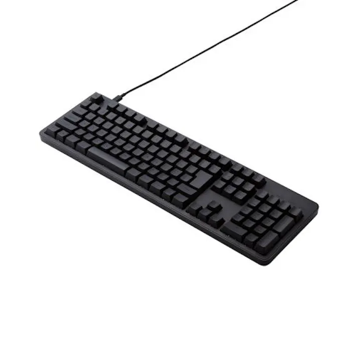 有線メカニカルフルキーボード ブラック メーカー在庫品