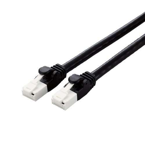 LANケーブル CAT6A 3m 高速 10Gbps ストレート 爪折レ防止 RoHS指令準拠 ブラック メーカー在庫品 パソコン・周辺機器 LANケーブル CAT6A 3m 高速 10Gbps ストレート 爪折レ防止 RoHS指令準拠 ブラック メーカー在庫品 パソコン・周辺機器