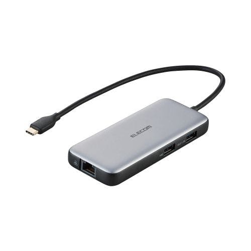 USB Type C ドッキングステーション ハブ 6-in-1 PD 85W USB-C ×2 USB-A ×2 HDMI ×1 シルバー メーカー在庫品 パソコン・周辺機器 USB Type C ドッキングステーション ハブ 6-in-1 PD 85W USB-C ×2 USB-A ×2 HDMI ×1 シルバー メーカー在庫品 パソコン・周辺機器