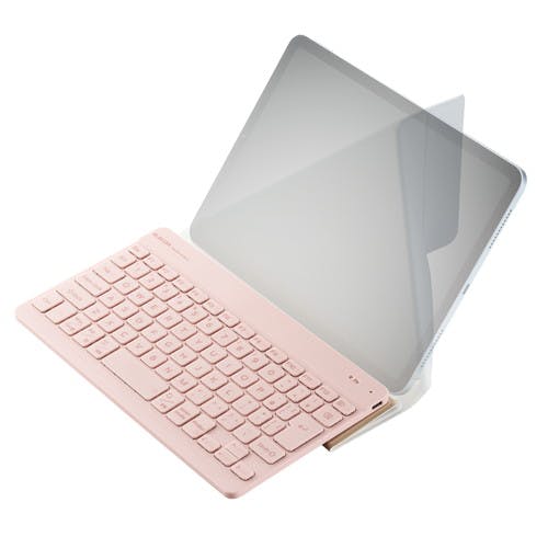 ワイヤレス キーボード Bluetooth 無線 パンタグラフ テンキーレス コンパクト 薄型 充電式 スタンド付 Slint ピンク メーカー在庫品 マウス・キーボード・入力機器 ワイヤレス キーボード Bluetooth 無線 パンタグラフ テンキーレス コンパクト 薄型 充電式 スタンド付 Slint ピンク メーカー在庫品 マウス・キーボード・入力機器