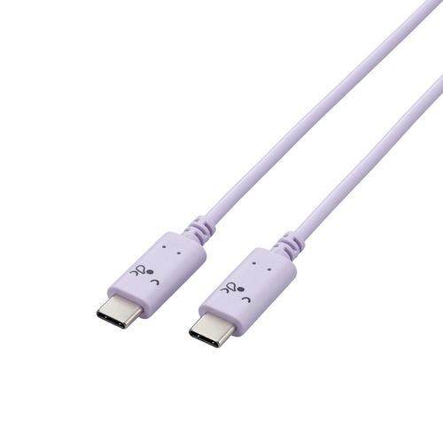 タイプC ケーブル ( Type C to C ) 1m PD 60W スリーピー(パープル×ブラック) メーカー在庫品 パソコン・周辺機器 タイプC ケーブル ( Type C to C ) 1m PD 60W スリーピー(パープル×ブラック) メーカー在庫品 パソコン・周辺機器