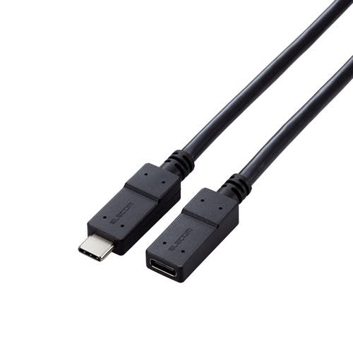 USB TypeC延長ケーブル 0.5m PD 60W USB3.2(Gen1) ブラック メーカー在庫品 パソコン・周辺機器 USB TypeC延長ケーブル 0.5m PD 60W USB3.2(Gen1) ブラック メーカー在庫品 パソコン・周辺機器