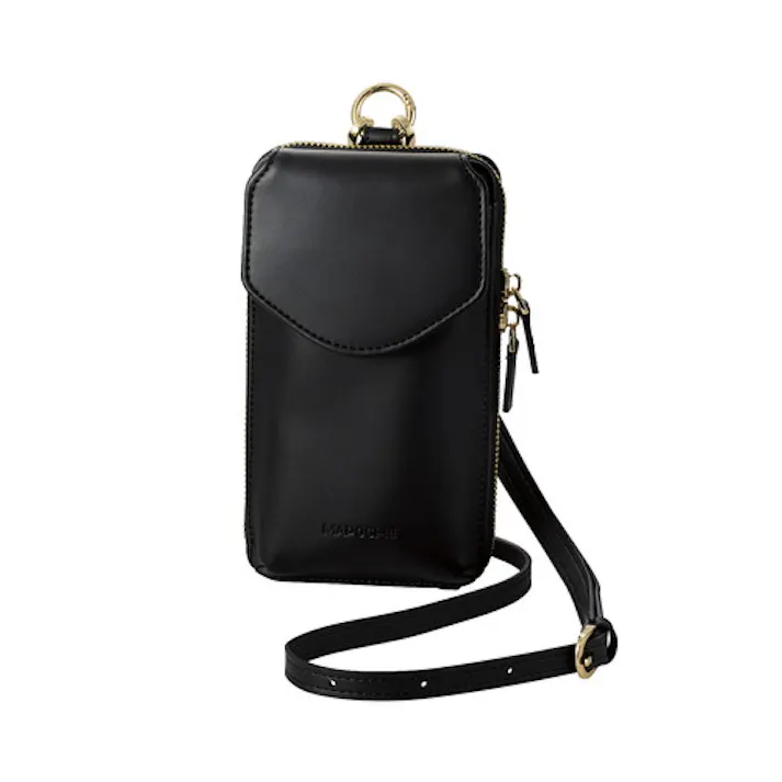 MAPOCHE スマホ汎用ショルダーポーチ フラップ付きタイプ メーカー在庫品