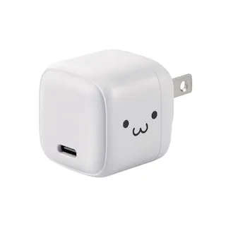 USB Type-C 充電器 PD 20W Type C ×1 折リタタミプラグ 軽量 シロチャン