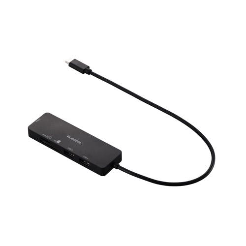USB Type-C(TM)ハブ+1機能(SDカードスロット付き) ブラック メーカー在庫品 ネットワーク機器 USB Type-C(TM)ハブ+1機能(SDカードスロット付き) ブラック メーカー在庫品 ネットワーク機器