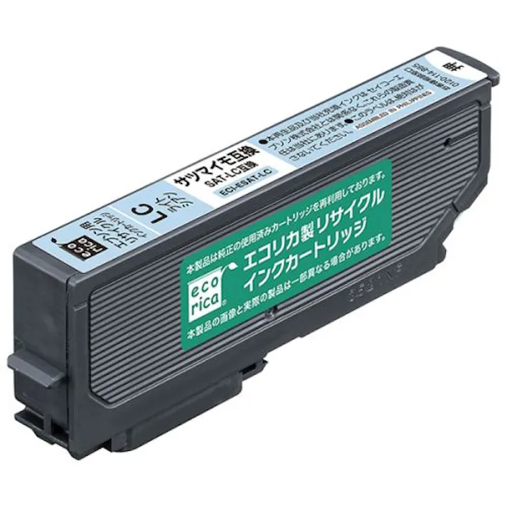 SAT-LC互換 エコリカ リサイクルインク エプソン EPSON ライトシアン メーカー在庫品