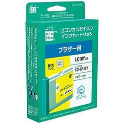 LC10Y互換 エコリカ リサイクルインク ブラザー イエロー メーカー在庫品 インクカートリッジ・インクリボン LC10Y互換 エコリカ リサイクルインク ブラザー イエロー メーカー在庫品 インクカートリッジ・インクリボン