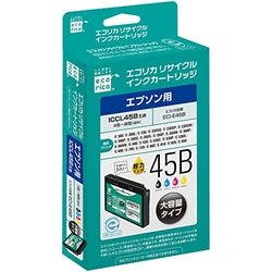 ICCL45互換 エコリカ リサイクルインク エプソン カラー4色一体型染料イン インクカートリッジ・インクリボン ICCL45互換 エコリカ リサイクルインク エプソン カラー4色一体型染料イン インクカートリッジ・インクリボン