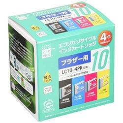 LC104PK互換 エコリカ リサイクルインク ブラザー ブラック(顔料)、シアン メーカー在庫品 インクカートリッジ・インクリボン LC104PK互換 エコリカ リサイクルインク ブラザー ブラック(顔料)、シアン メーカー在庫品 インクカートリッジ・インクリボン